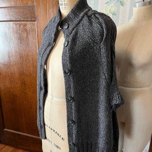 Theory poncho capelet cardigan sweater